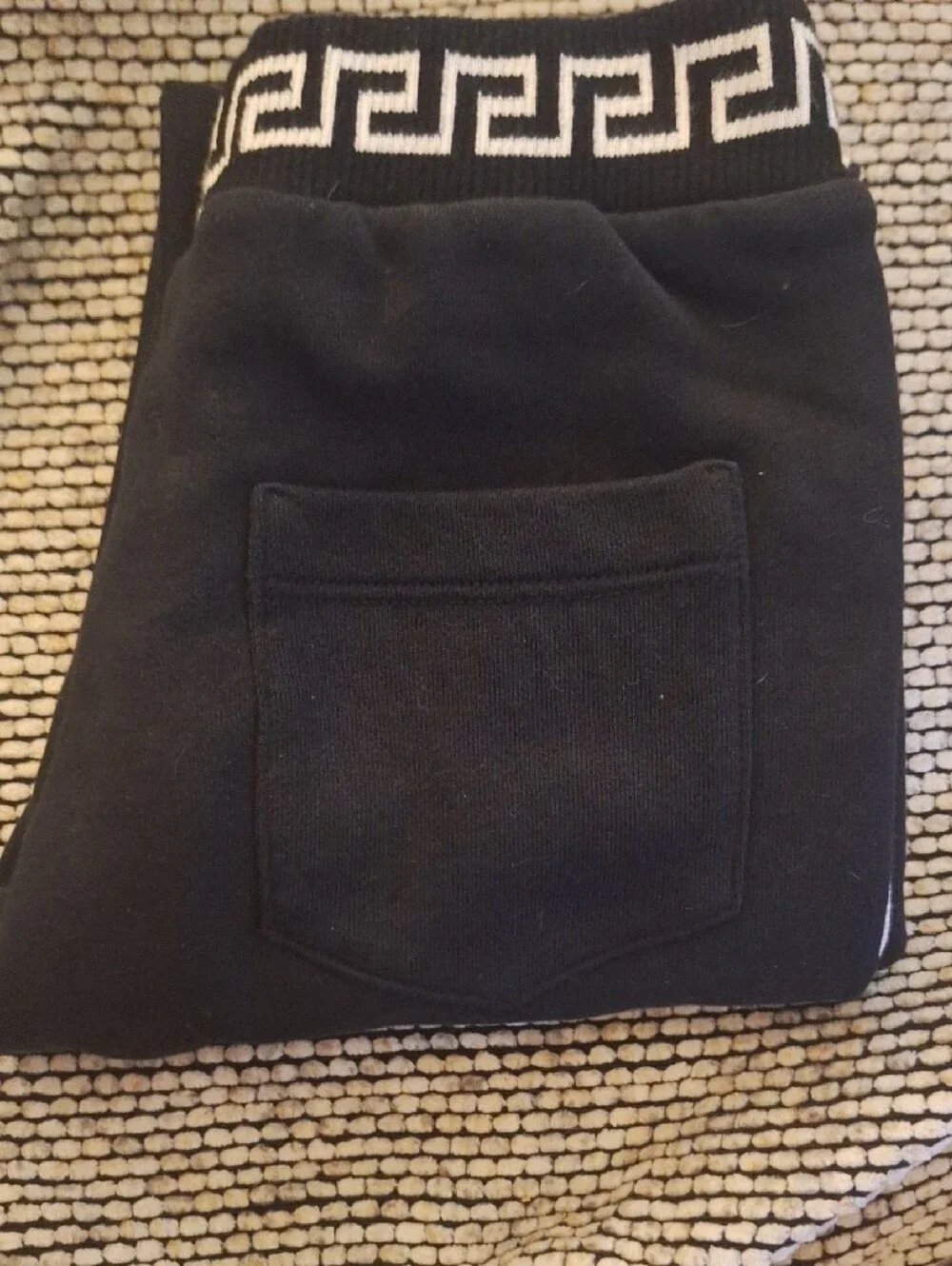 Versace black sweatpants